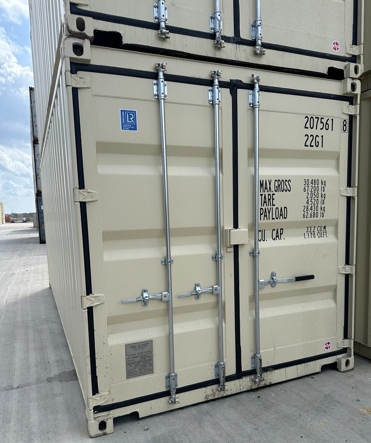 20 foot one trip beige