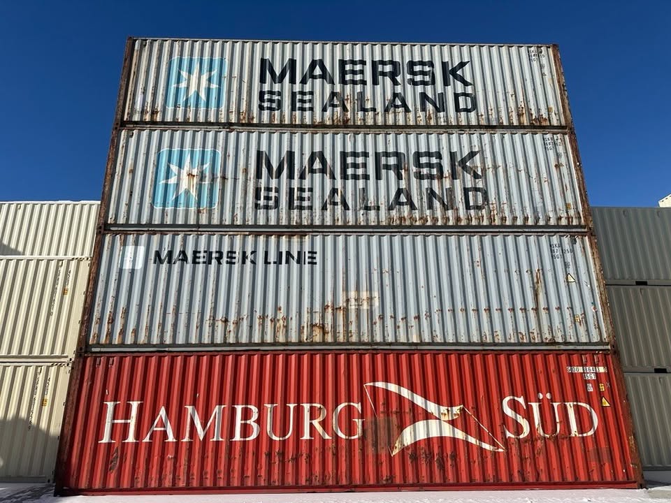 40 foot high cube container