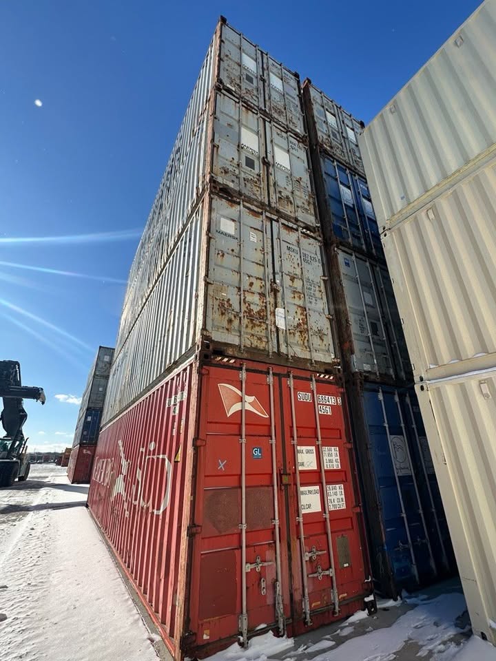 40 foot high cube container