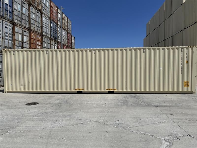 40 foot high cube beige