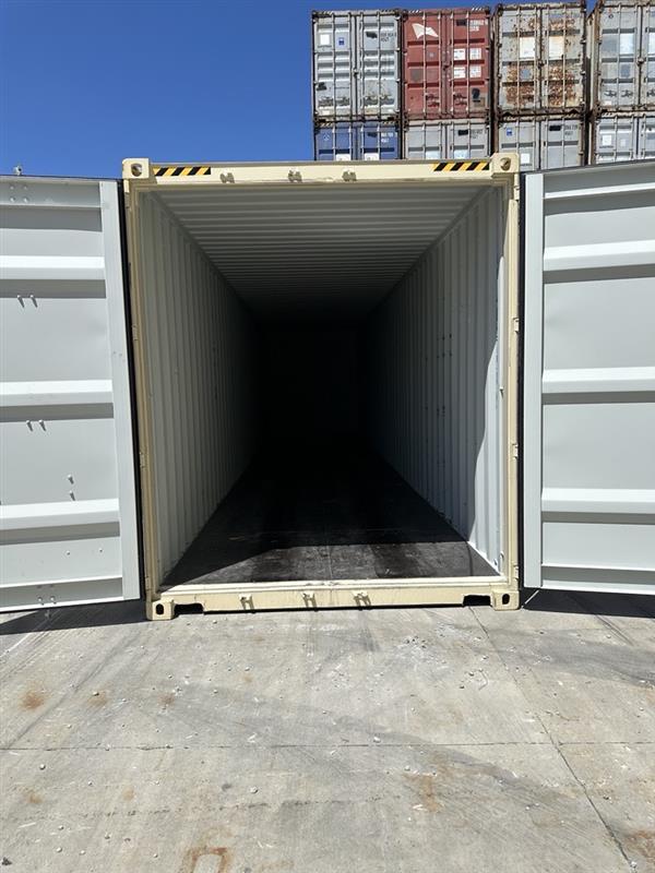 40 foot high cube beige