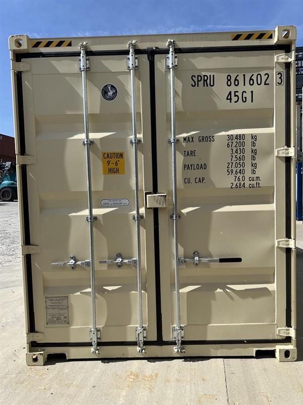 40 foot high cube double door