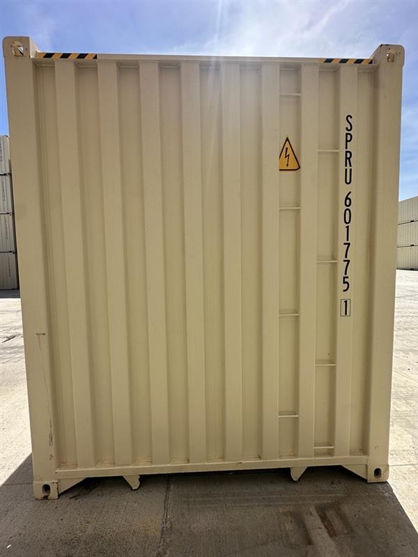 40 foot high cube open side beige
